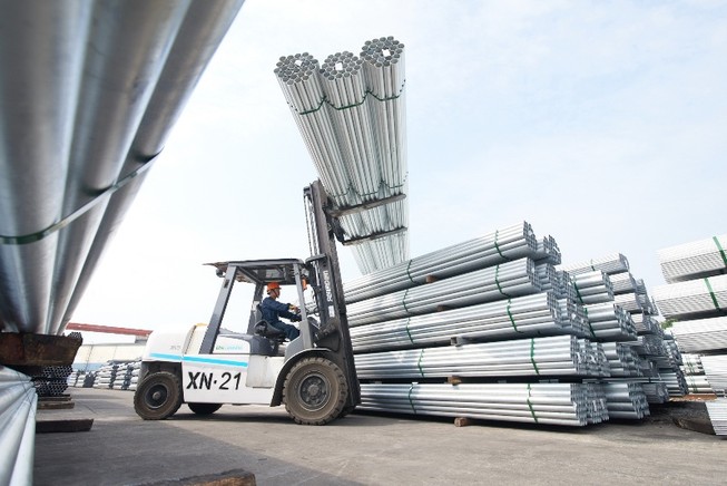 Hòa Phát xuất khẩu gần 1.000 tấn ống thép sang Ấn Độ