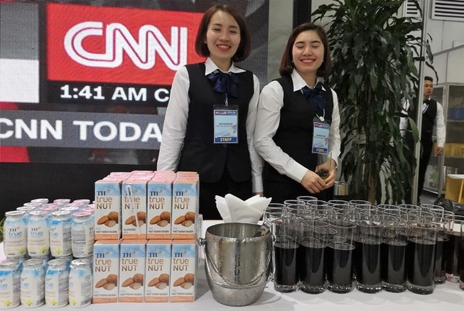 Sản phẩm TH true MILK phục vụ Hội nghị thượng đỉnh Mỹ - Triều