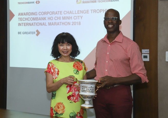 Techcombank nhận giải “1st Place Corporate Distance Challenge”