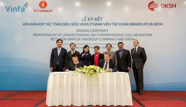 Vingroup ký kết hợp tác chiến lược với DKSH