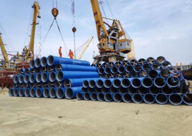 Ống gang cầu XINXING phục vụ rộng rãi trong ngành cấp nước