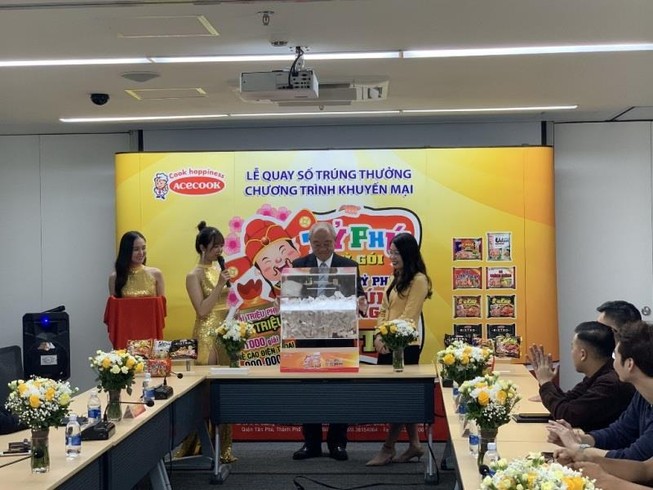 Công bố lễ quay số trúng thưởng đợt 2 của ACECOOK
