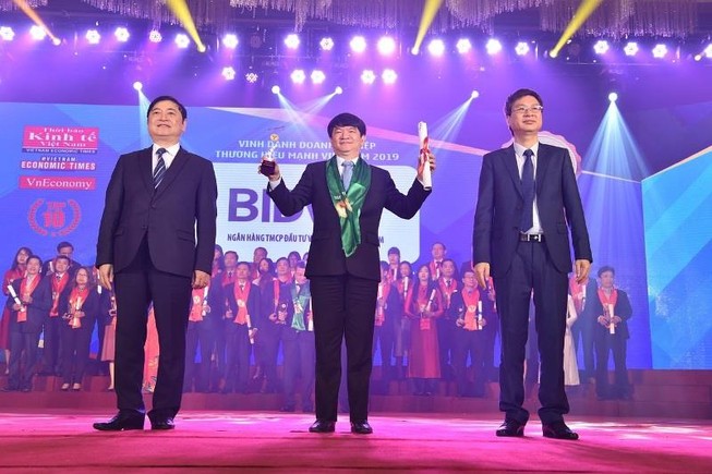 BIDV – Top 10 Doanh nghiệp Thương hiệu mạnh Việt Nam 2018 