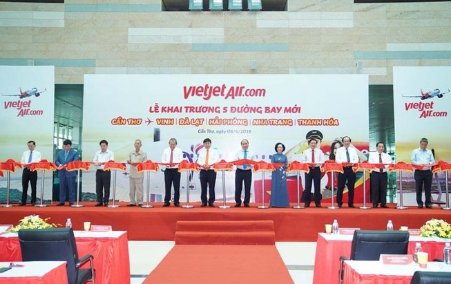 VietJet mở 5 đường bay mới