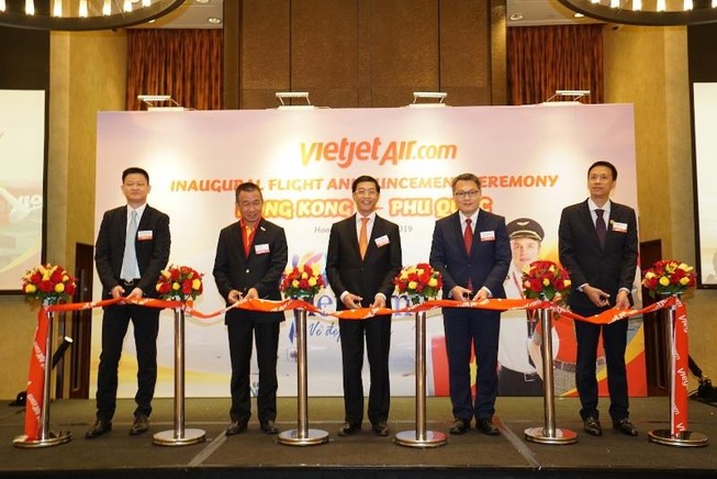 VietJet: Khai trương đường bay thẳng Phú Quốc - Hồng Kông 