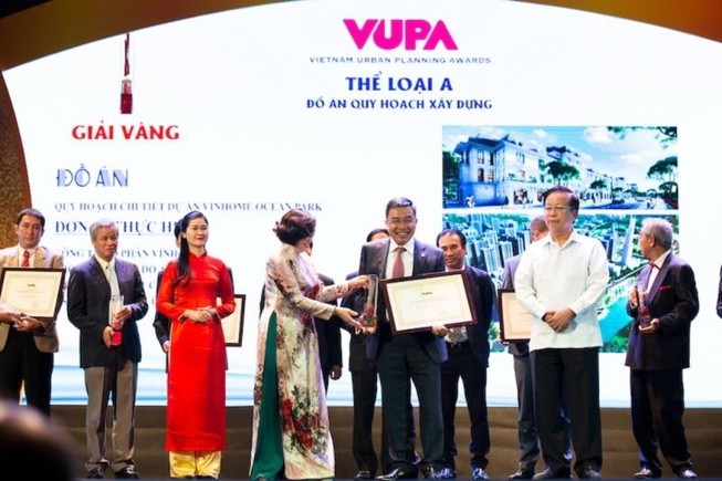 Vingroup lập “Hattrick” tại giải quy hoạch đô thị quốc gia