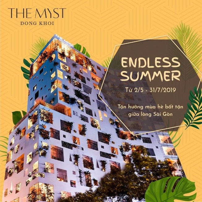 ‘Mùa hè bất tận’ từ khách sạn The Myst Đồng Khởi