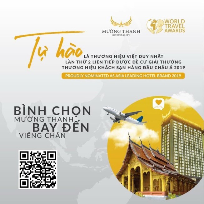 Mường Thanh: 'Thương hiệu khách sạn hàng đầu châu Á 2019'