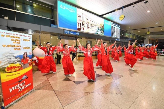 Vietjet kết nối TP.HCM với Tokyo 