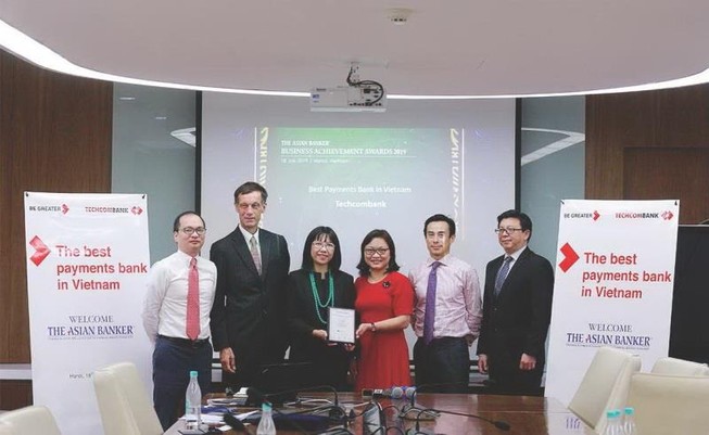 Techcombank: Ngân hàng cung cấp dịch vụ thanh toán tốt nhất