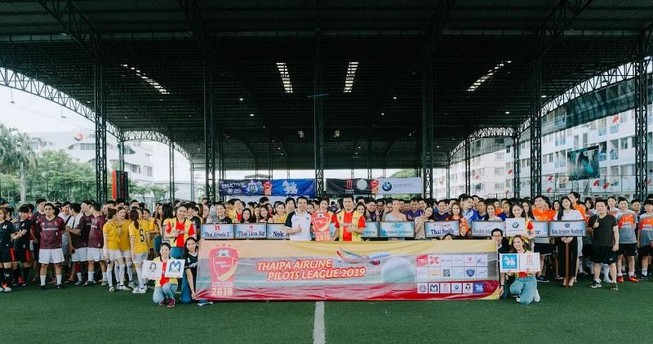 Vietjet Thailand: Giải bóng đá phi công toàn Thái Lan