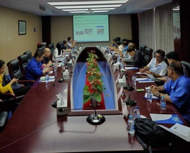 Hoàn thành lắp đặt ống kích gang cầu Xinxing tại Chiang Mai