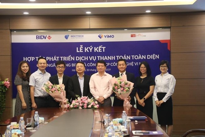 BIDV, VIMO ký kết hợp tác dịch vụ thanh toán toàn diện