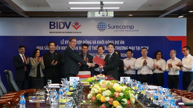 BIDV: Mua sắm, triển khai phần mềm hệ thống tài trợ thương mại