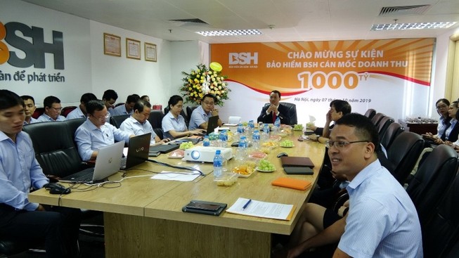 Bảo hiểm BSH tăng trưởng 75% sau chín tháng năm 2019
