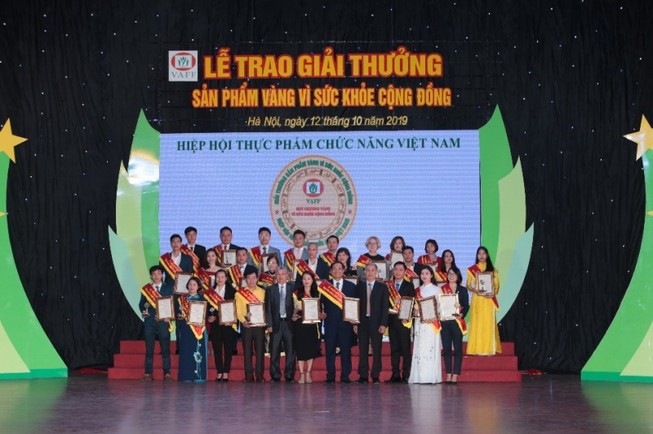 Huy chương vàng ‘Sản phẩm vì sức khỏe cộng đồng’