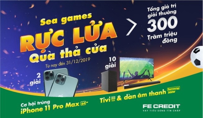 'SEA Games rực lửa, quà thả cửa'