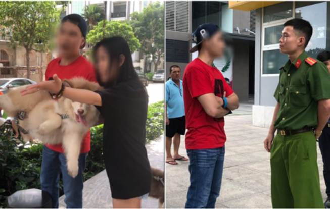 Việt kiều dắt chó không đeo rọ mõm: Đã có quyết định xử phạt!