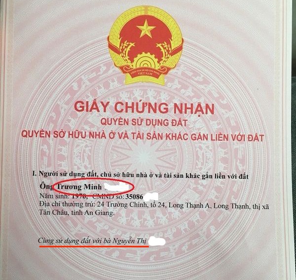 Bạn bè với nhau có được cùng đứng tên trên sổ đỏ?