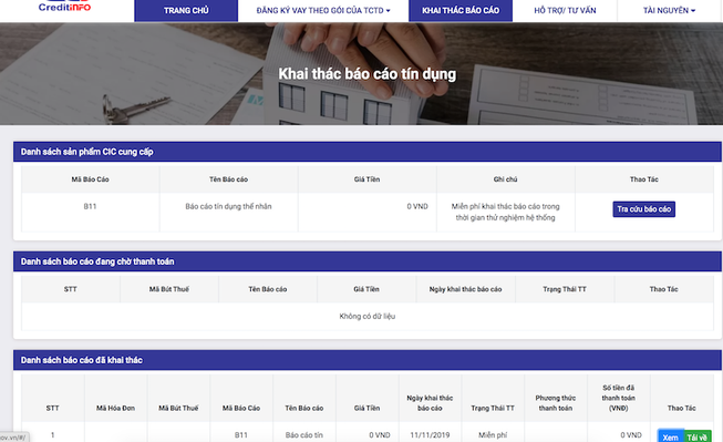 Muốn biết tình trạng nợ xấu phải làm sao?