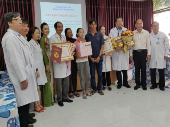TP.HCM vinh danh những cá nhân cứu sống bệnh nhi nguy kịch