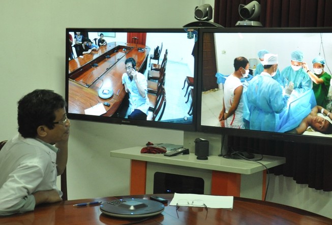 Cấp cứu trực tuyến ca viêm ruột thừa tại bệnh xá Trường Sa Lớn