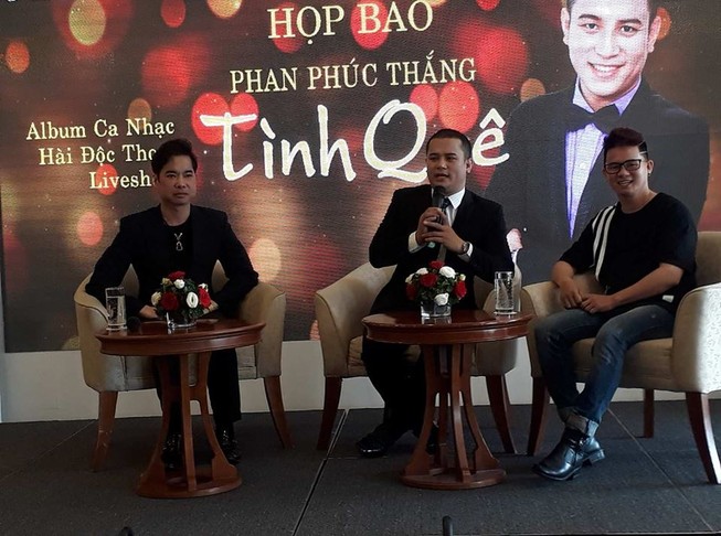 Ngọc Sơn và mẹ ủng hộ hài độc thoại Phan Phúc Thắng