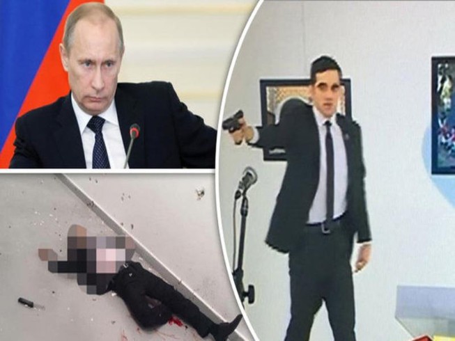 Đại sứ Nga bị ám sát, Putin tuyên chiến với khủng bố