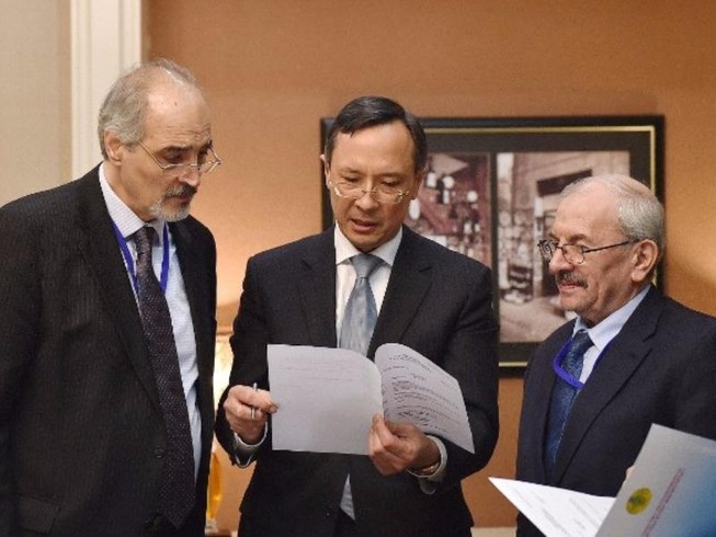 Hòa đàm Syria bắt đầu ở Kazakhstan