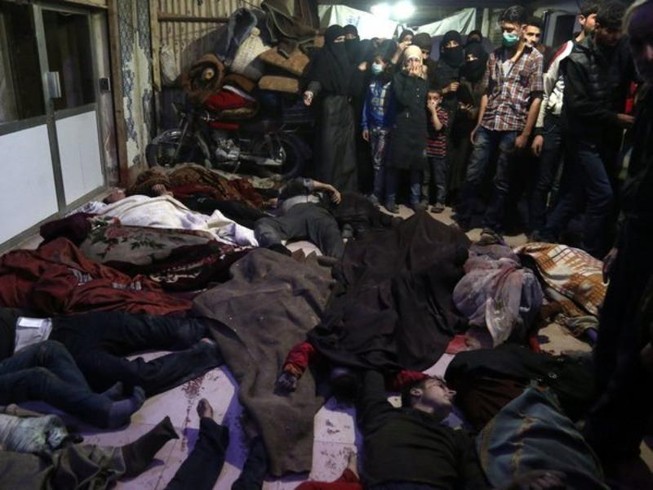 Mỹ liên minh Anh, Pháp đánh Syria
