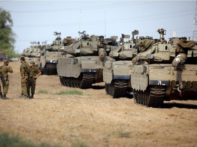 Israel triển khai 60 xe tăng, xe bọc thép đến biên giới Gaza
