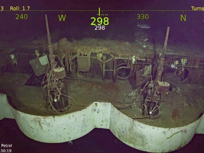 Tìm thấy xác tàu sân bay USS Hornet của Mỹ dưới đáy TBD