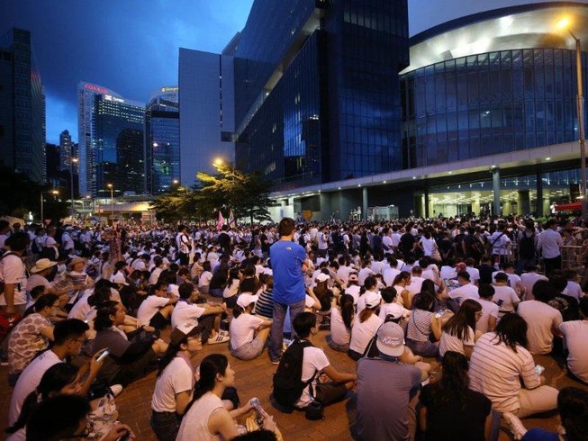 Hong Kong: 5.000 cảnh sát đối phó đợt biểu tình thứ hai