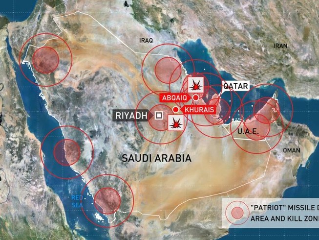 Bị tấn công, tại Patriot Mỹ hay quốc phòng Saudi Arabia kém?