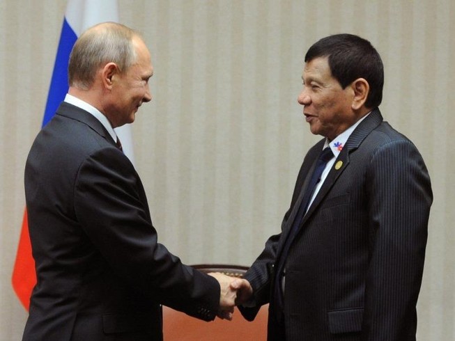 Ông Putin nhận lời thăm Philippines, Trung Quốc-Mỹ lo lắng gì?