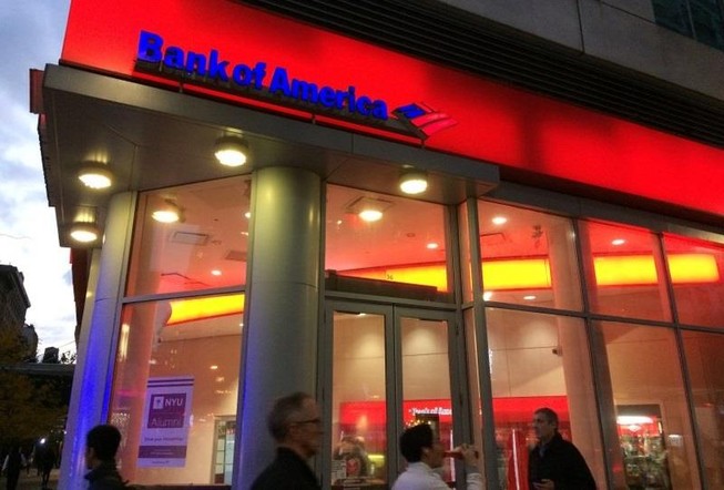 Trụ sở Ngân hàng Bank of America - Ảnh : AP