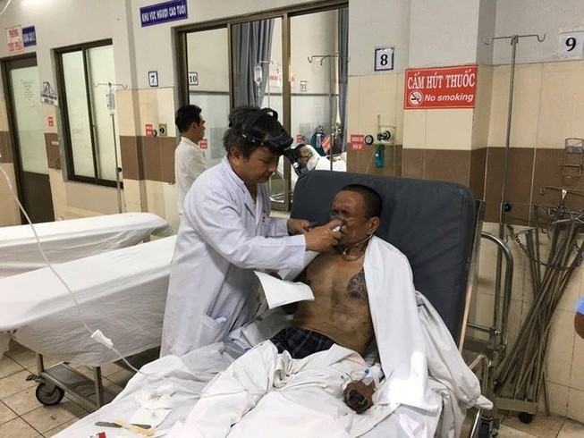 Hơn 60 người đang cấp cứu sau vụ cháy chung cư Cariana