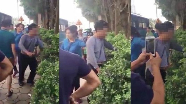 Công an điều tra vụ một phụ nữ tố bị bóp ngực trên xe buýt