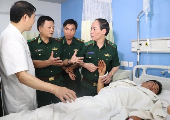 Cập nhật thông tin về 2 chiến sĩ bị bắn khi vây bắt ma túy