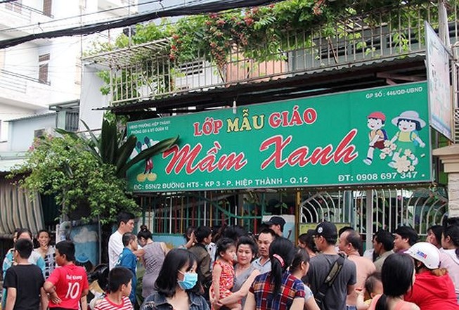 Tòa tiếp nhận vụ 2 bảo mẫu Mầm Xanh hành hạ trẻ
