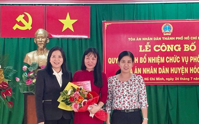 Nhân sự mới huyện Hóc Môn, TP.HCM