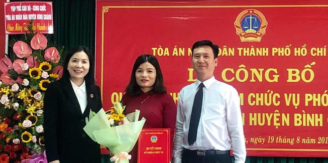 Nhân sự mới huyện Bình Chánh