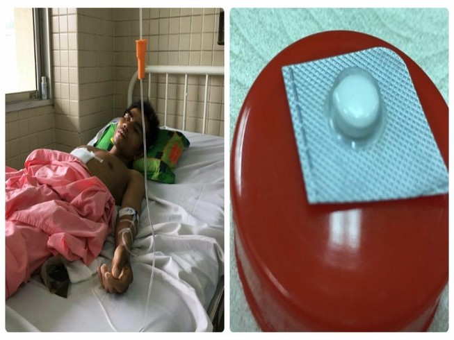 Xót xa chàng trai BaNa nghèo uống thuốc nguyên vỏ