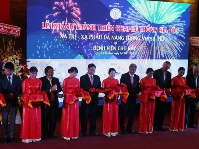 BV Chợ Rẫy có hệ thống xạ trị ung thư hiện đại nhất