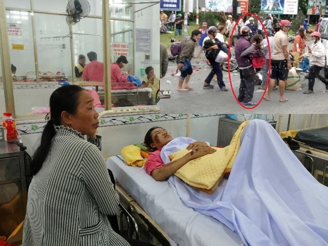 Cô gái bị tai nạn ở Long An muốn cảm ơn người đưa đi cấp cứu
