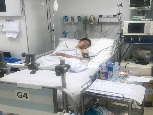Truyền 5 lít máu cứu nam thanh niên bị đứt lìa 2 đùi
