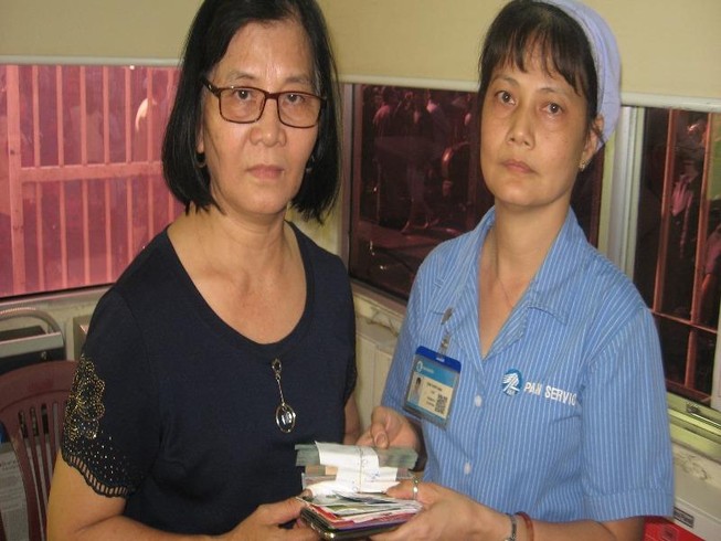Nhặt được 102 triệu đồng, trả lại cho bệnh nhân