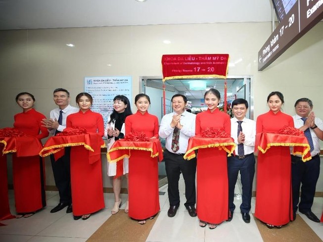 BV ĐH Y dược TP.HCM ra mắt Khoa da liễu – Thẩm mỹ da