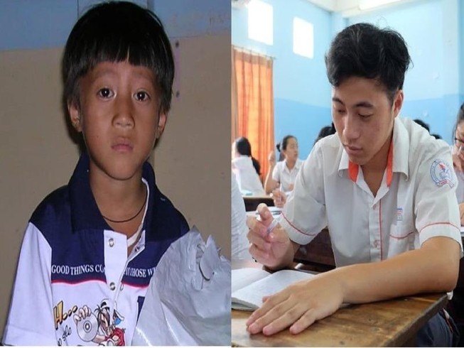 Cậu bé người Mông có cha mẹ bị lũ cuốn vào đại học