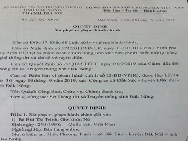 Bị phạt 10 triệu vì tung tin đồn thất thiệt trên Facebook
